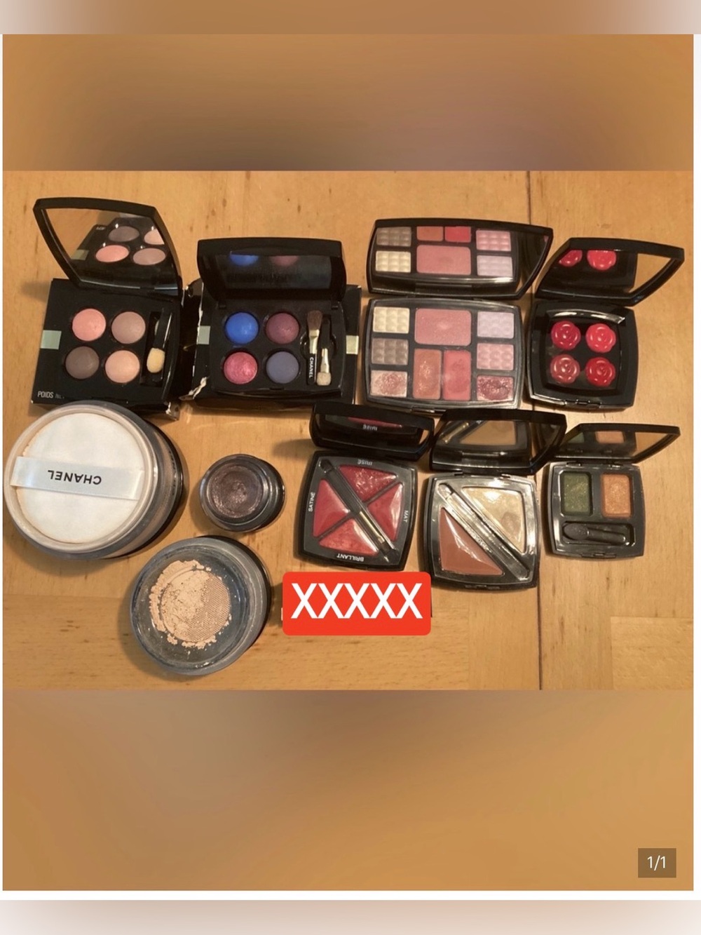 CHANEL Eyeshadow & Lip Palette Collection — Pink, Red, Blue, Purple, Gold